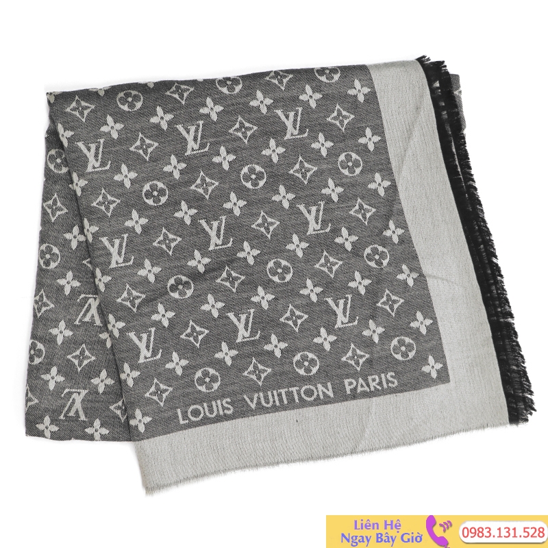 Khăn Lụa Louis Vuitton Mono Nâu Nữ Giá Bao Nhiêu Hàng Hiệu Cũ Giá Tốt